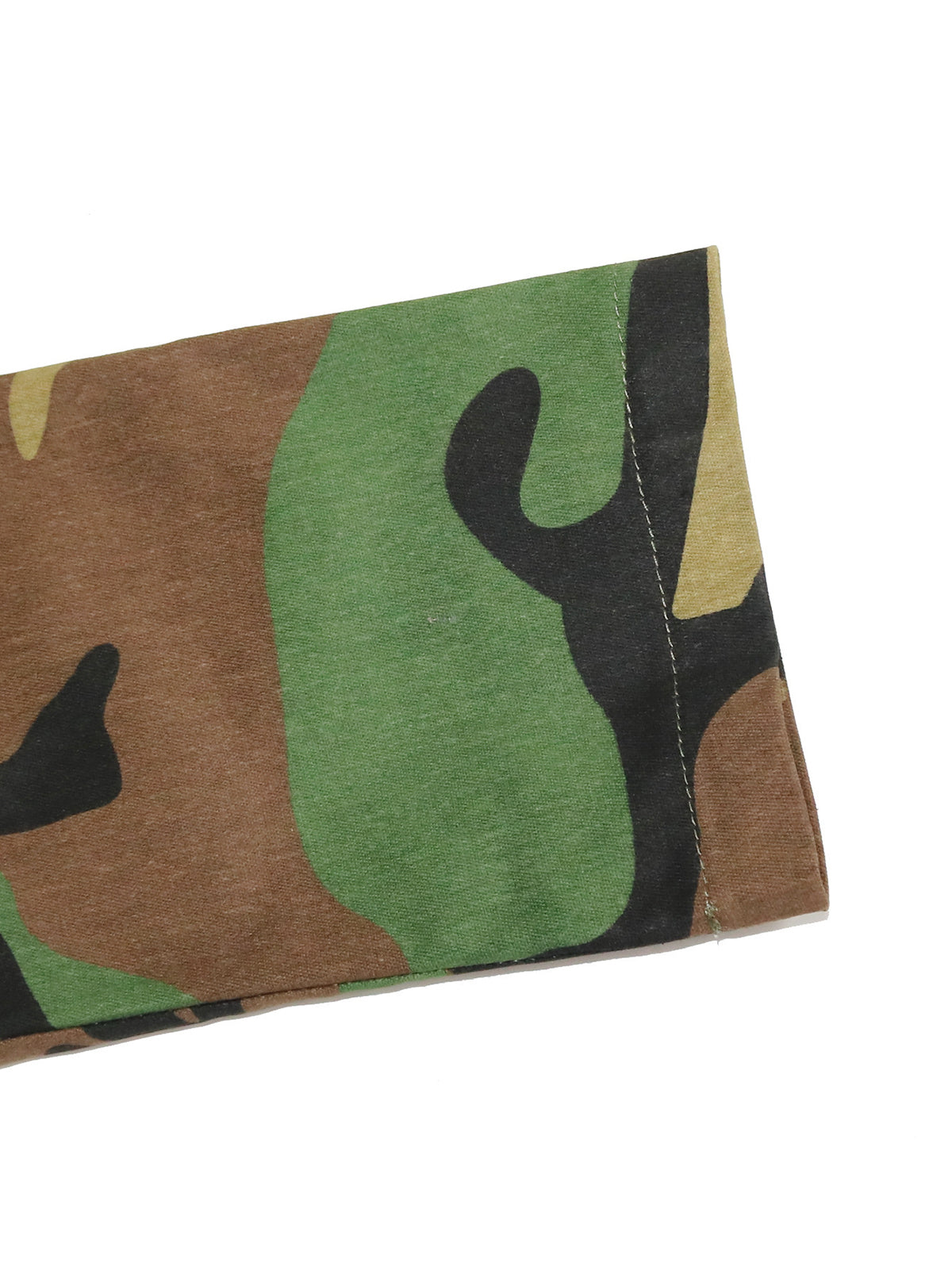 Camouflage Print Double Breasted Blazer Jacket