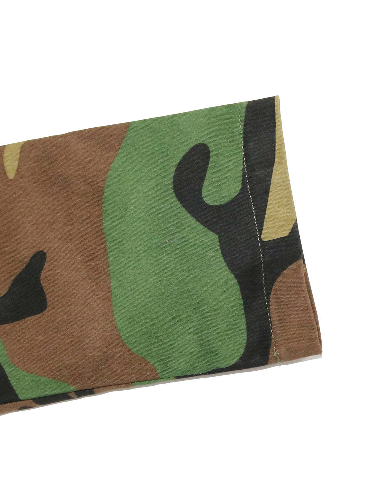 Camouflage Print Double Breasted Blazer Jacket