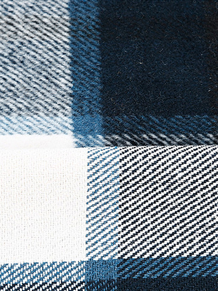 Patch Pocket Plaid Shirts