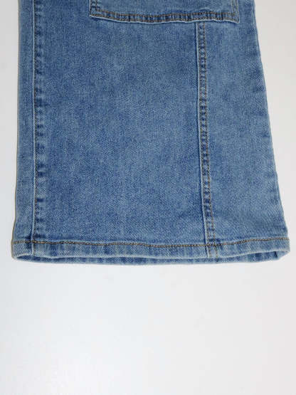 Loose Fit Overalls Denim Jumpsuit