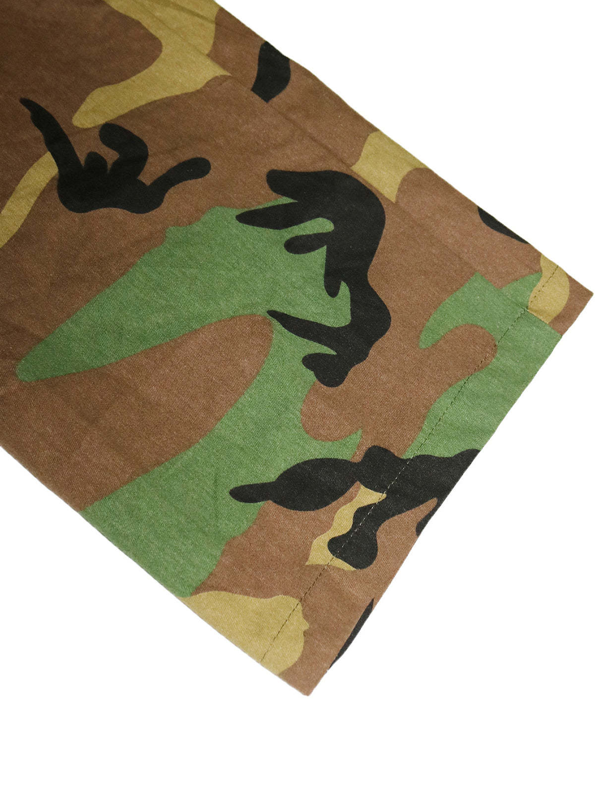 High Waist Camouflage Cargo Pants