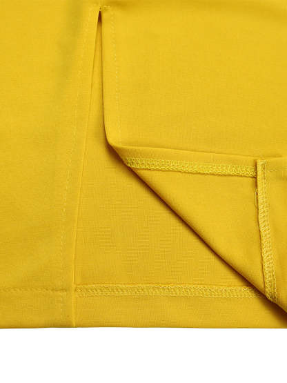 Pleated Cape Sleeve Midi Dress