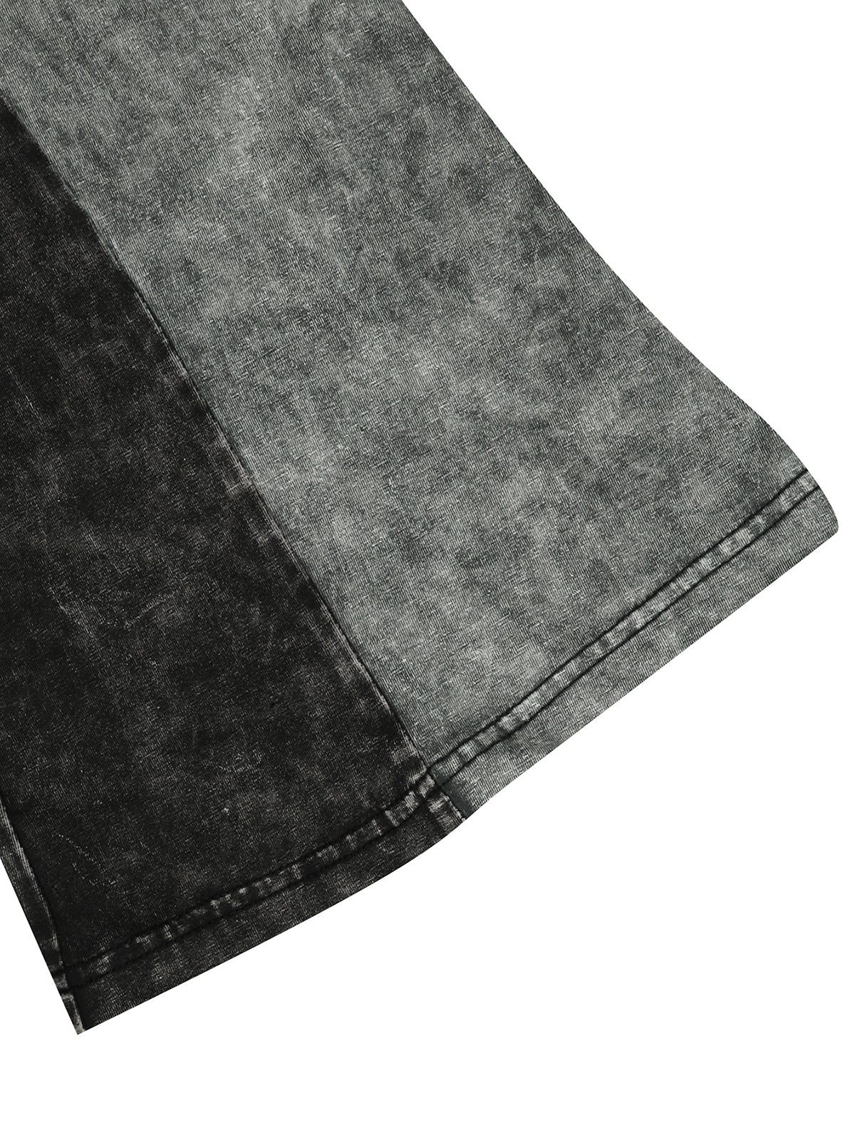 Two Pieces Solid Color Ruched Pants Set