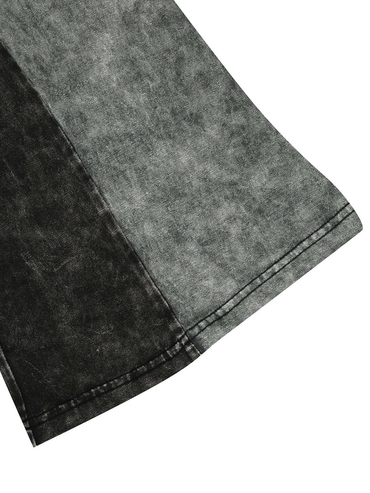 Two Pieces Solid Color Ruched Pants Set