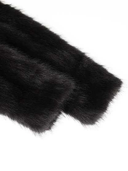 PU Leather Patchwork Moto Jacket