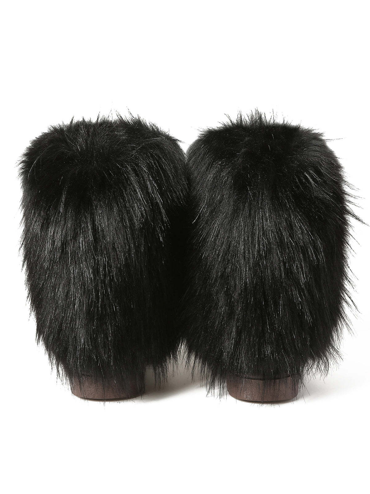Y2K Fur Platform Mid-Calf Winter Boots