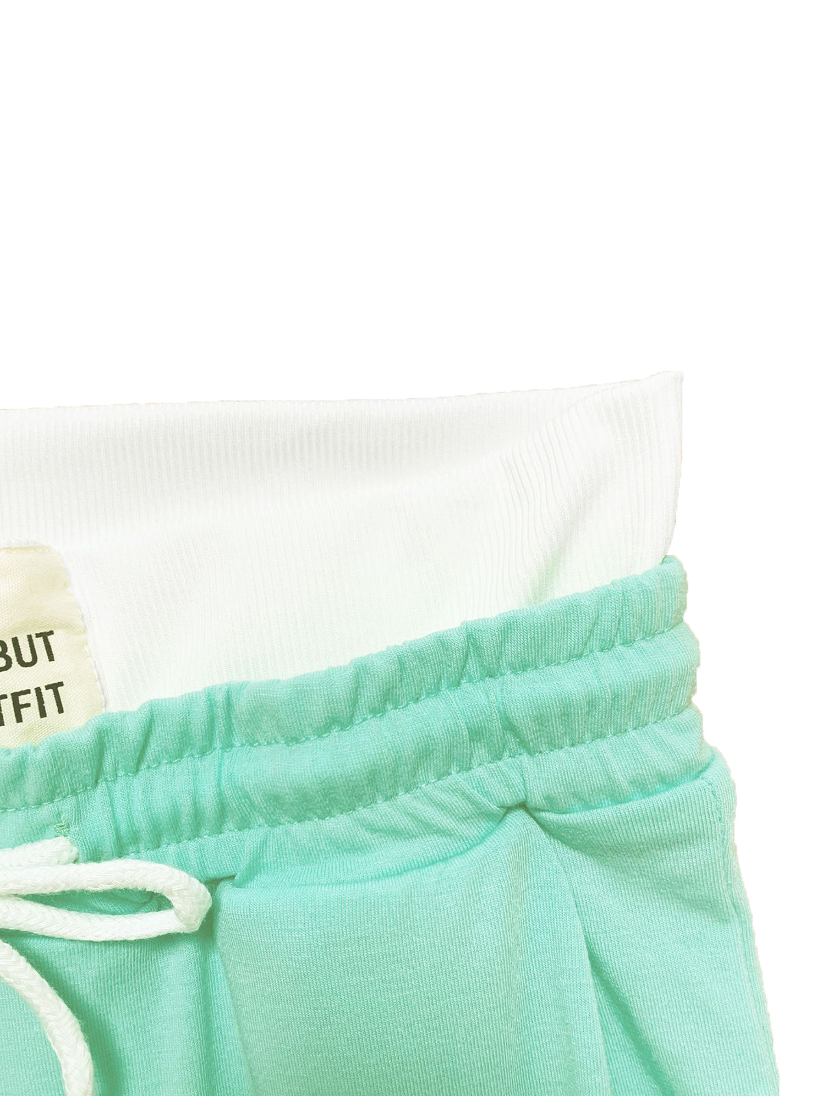 Letter Print Crop Tank Top Shorts Sets