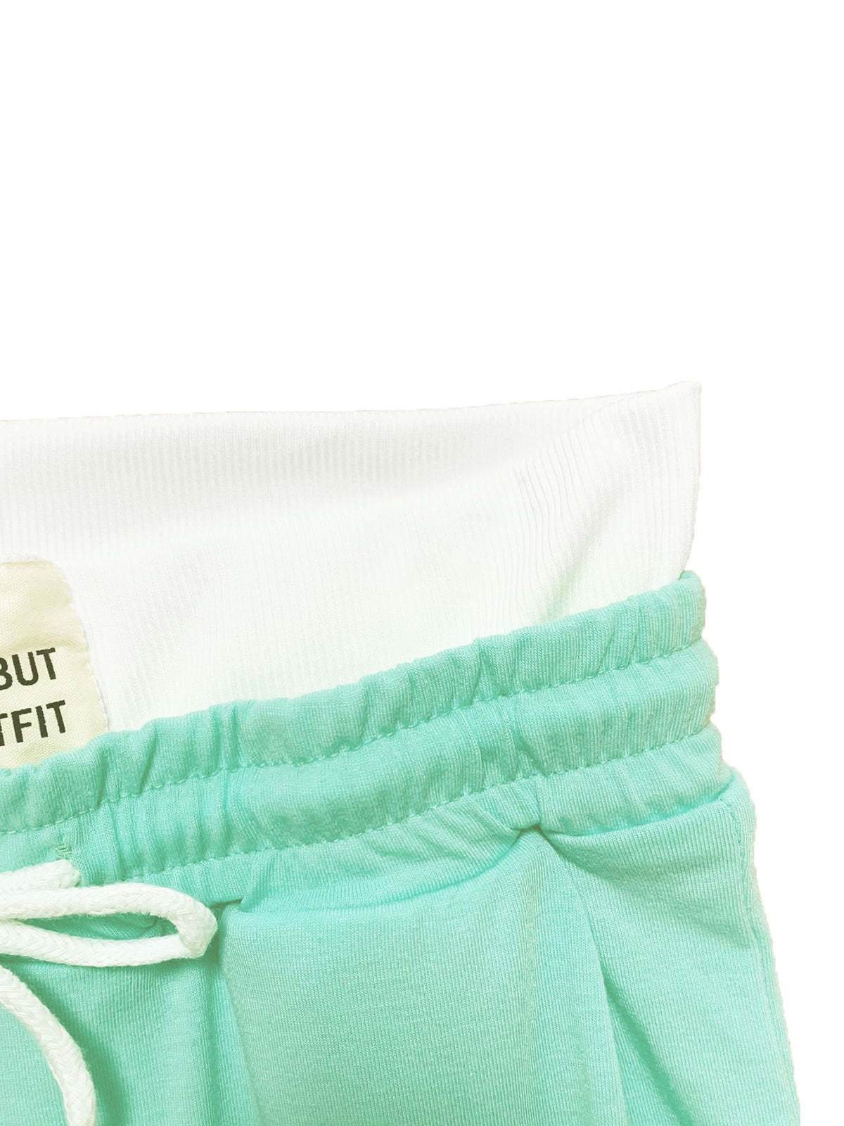 Letter Print Crop Tank Top Shorts Sets