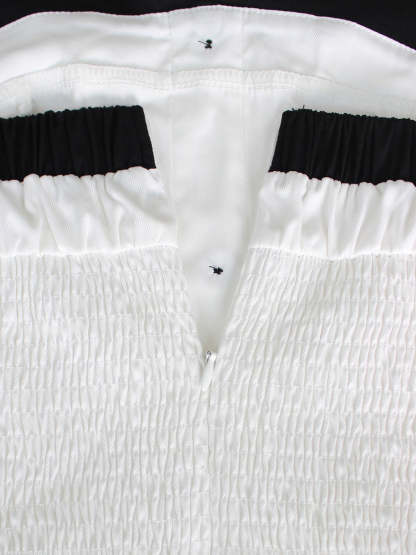 Strapless Button Front Belted A-Line Maxi Dress