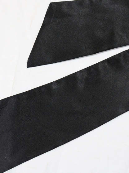 Strapless Bow Tie Back Sequin Maxi Dress