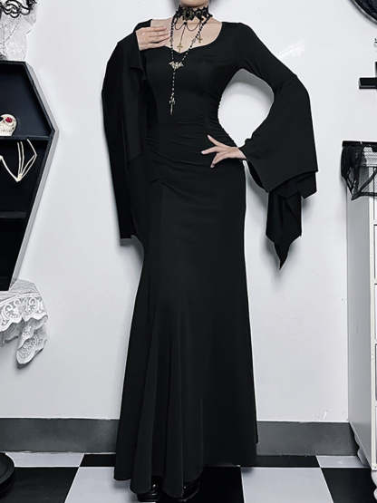 Halloween Costume Gothic Maxi Dress