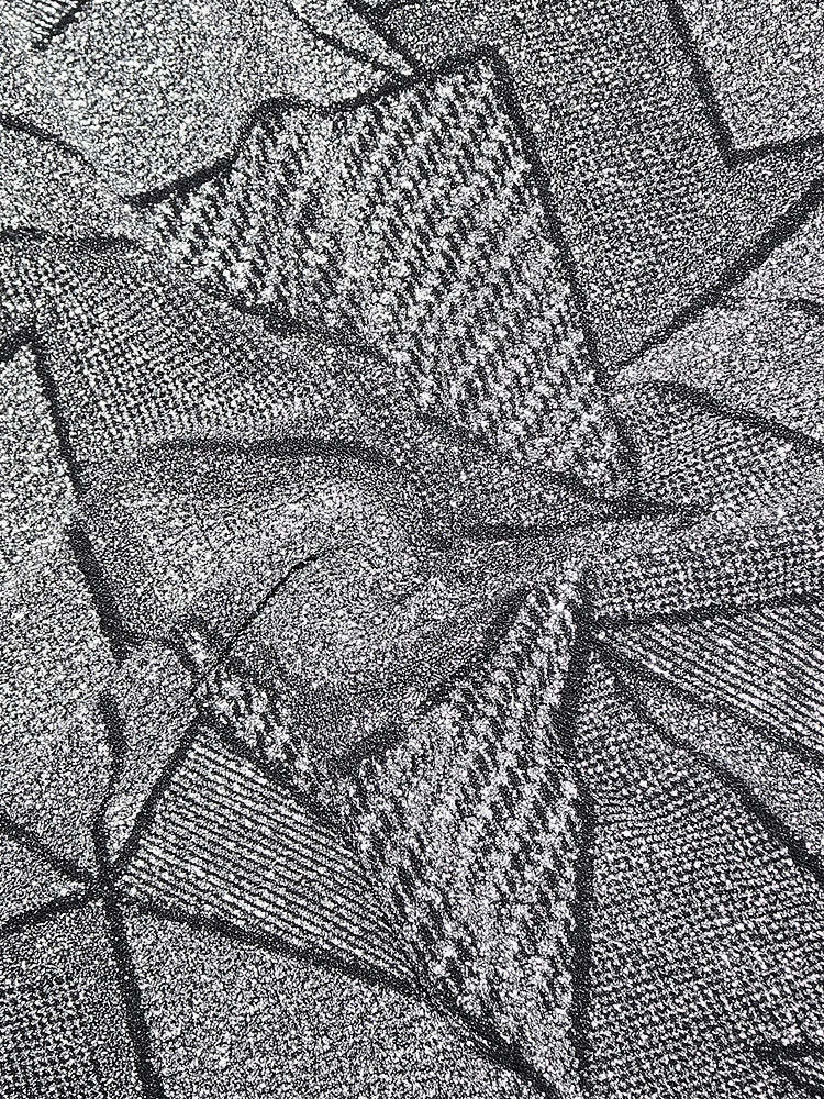 Two Piece Geometric Print Pant Suit