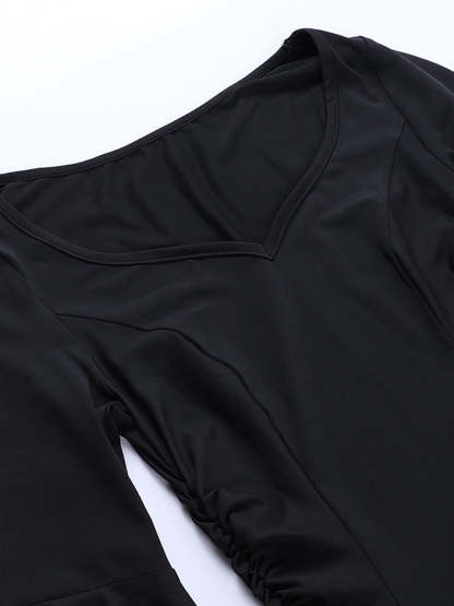 Halloween Costume Gothic Maxi Dress