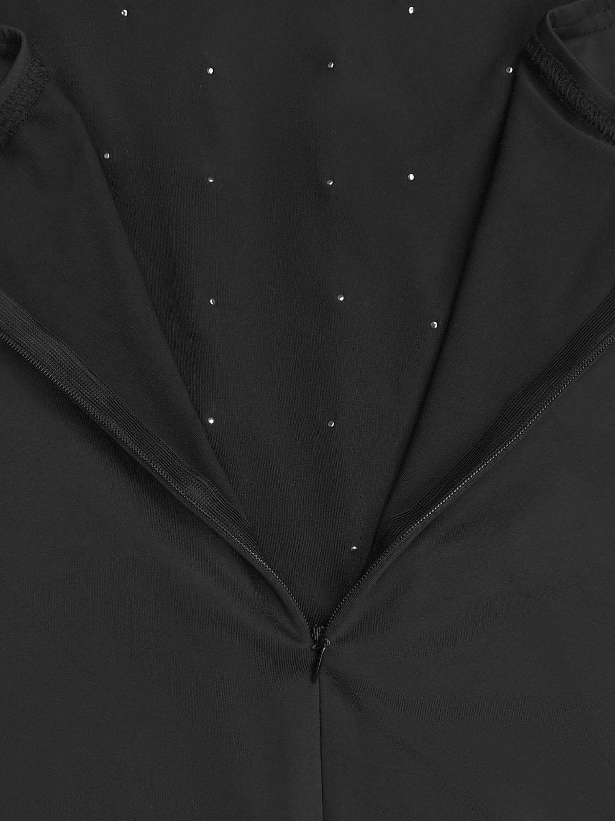 Halter Rhinestone Bead Maxi Dress