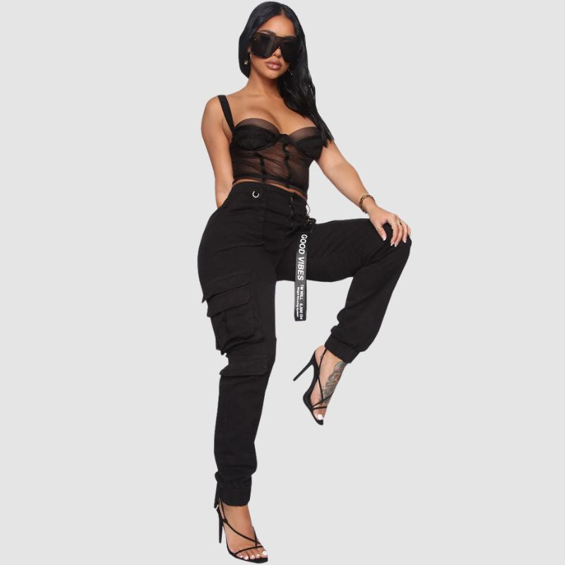 Casual Ankle Cargo Pants