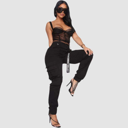 Casual Ankle Cargo Pants