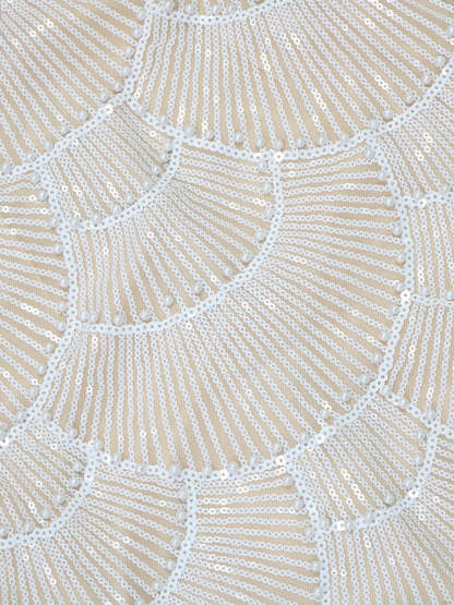 Beaded Mermaid Hollow Out Maxi Dress