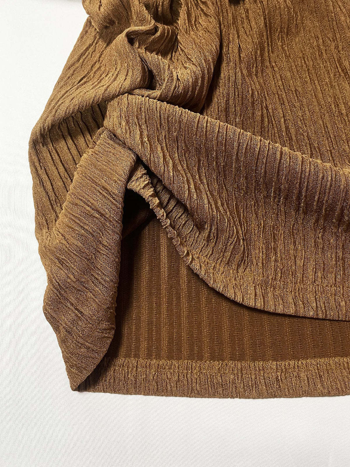 Off-Shoulder Crop Top Mini Skirt Set