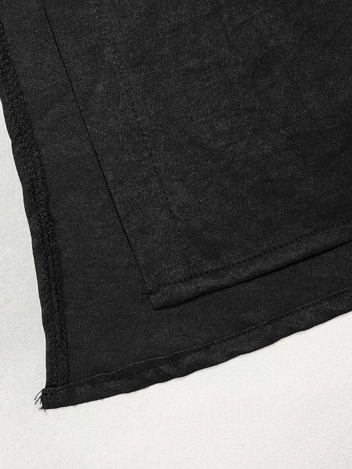 Button-Down Slit Maxi Shirt Dress