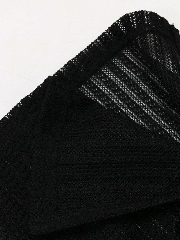 Two Piece Tassel Halter Tops Pants Sets