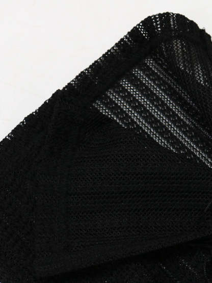 Two Piece Tassel Halter Tops Pants Sets