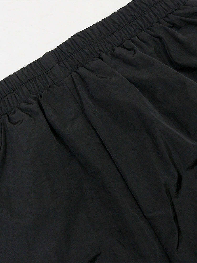 Sporty Patchwork Top Shorts Set