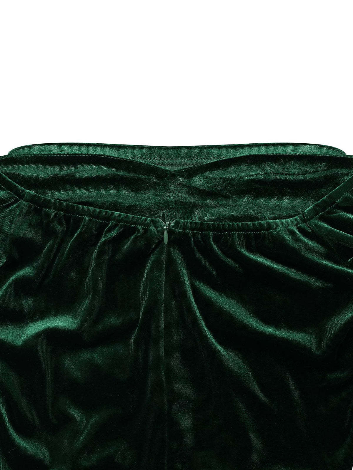 Off Shoulder Velvet Split Maxi Dress