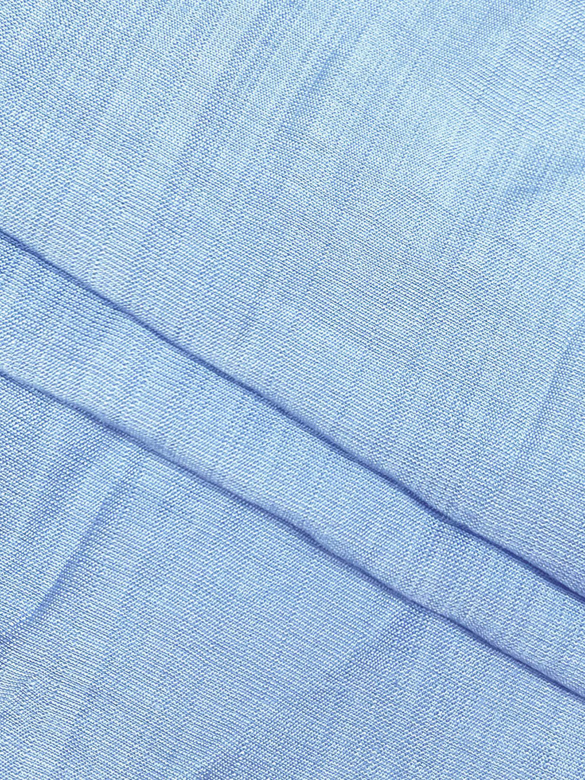 Solid Color Top Wide-Leg Pants Set