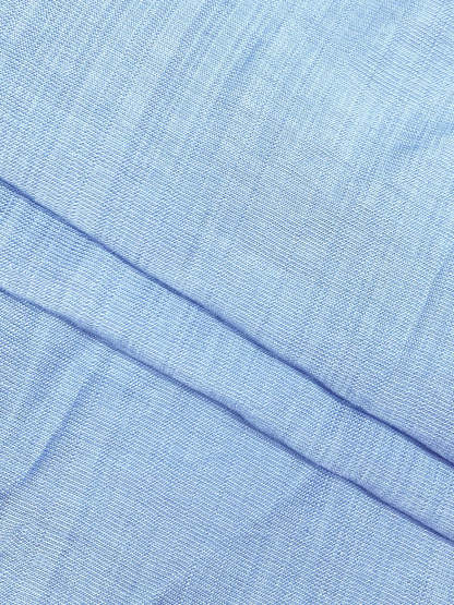 Solid Color Top Wide-Leg Pants Set