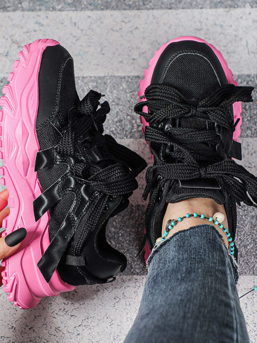 Thick Sole Breathable Mesh Dad Sneakers | Casual Sneakers | Sport Wear