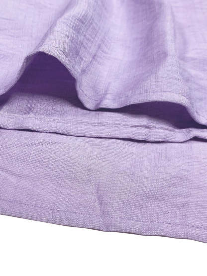 Solid Color Top Wide-Leg Pants Set