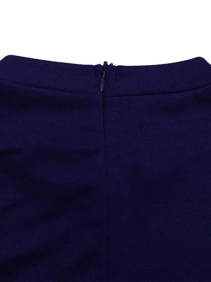 Plus Size Short Sleeve Stand Collar Party Swing Dress