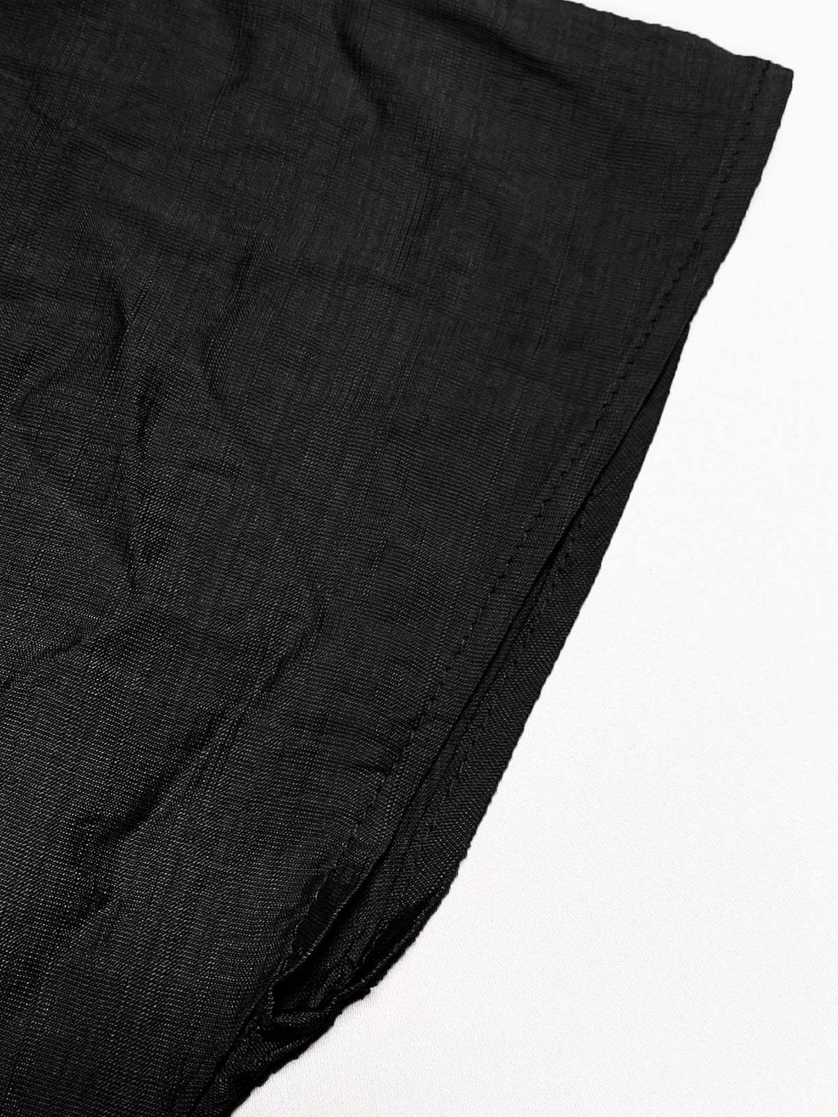 Solid Color Top Wide-Leg Pants Set