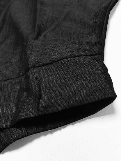 Solid Color Top Wide-Leg Pants Set