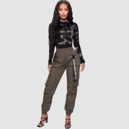 Casual Ankle Cargo Pants