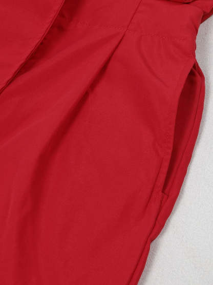 Sleeveless Solid Color Asymmetrical Romper