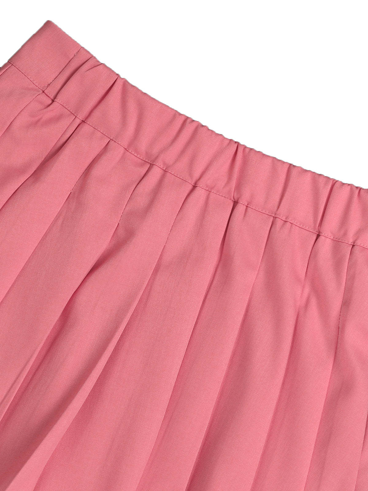 Two-Piece Blazer Shirt Collar Pleated Skirt Set