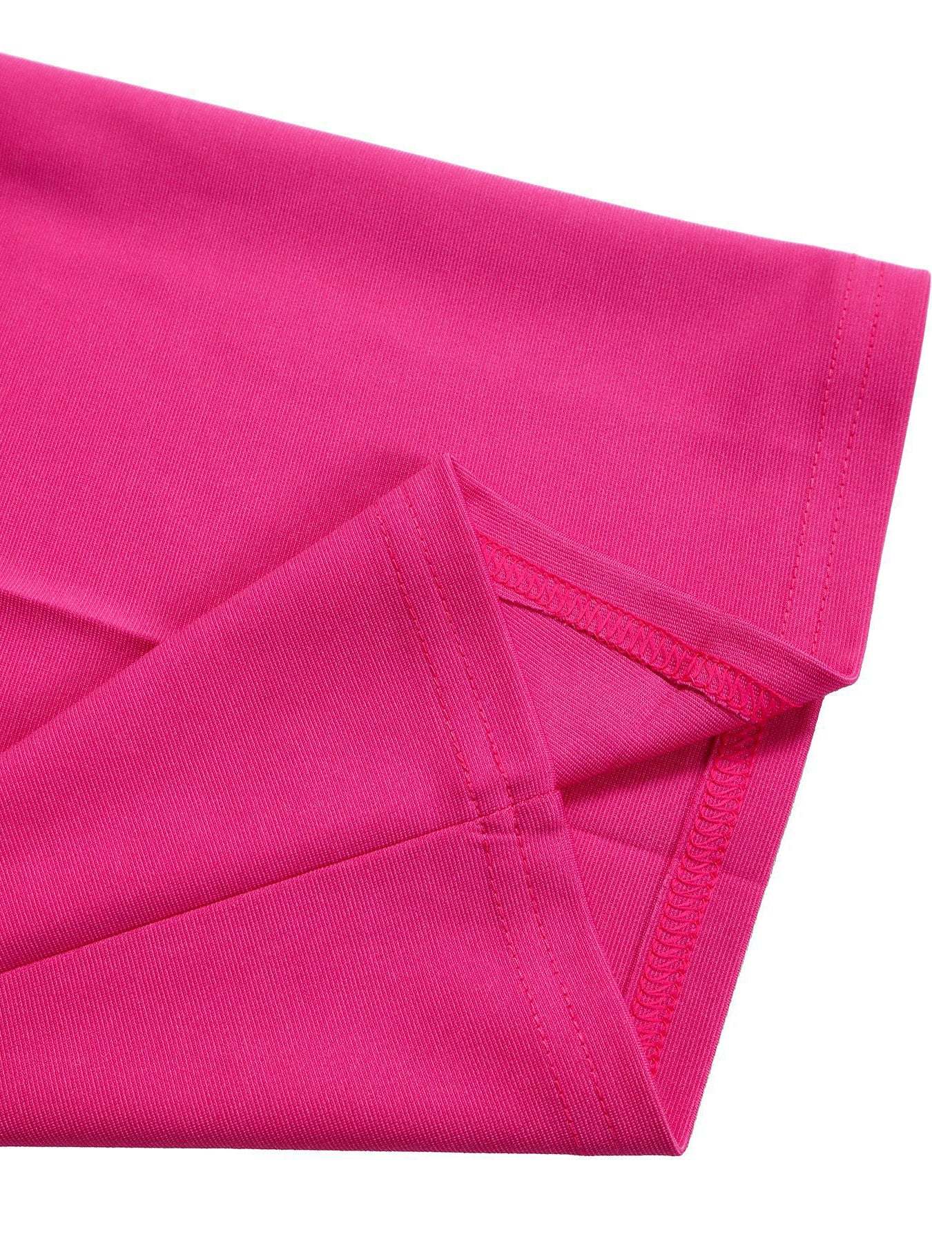 Round Neck Solid Color Wide-Leg Jumpsuit