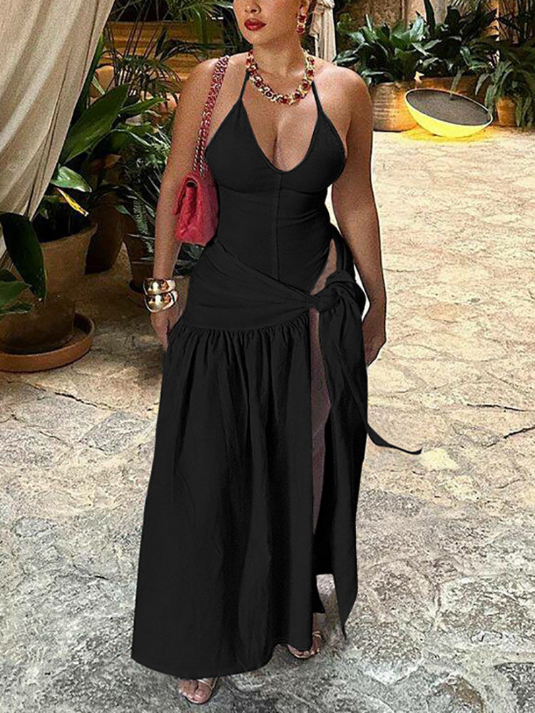 2 Piece Beach Maxi Skirt Sets