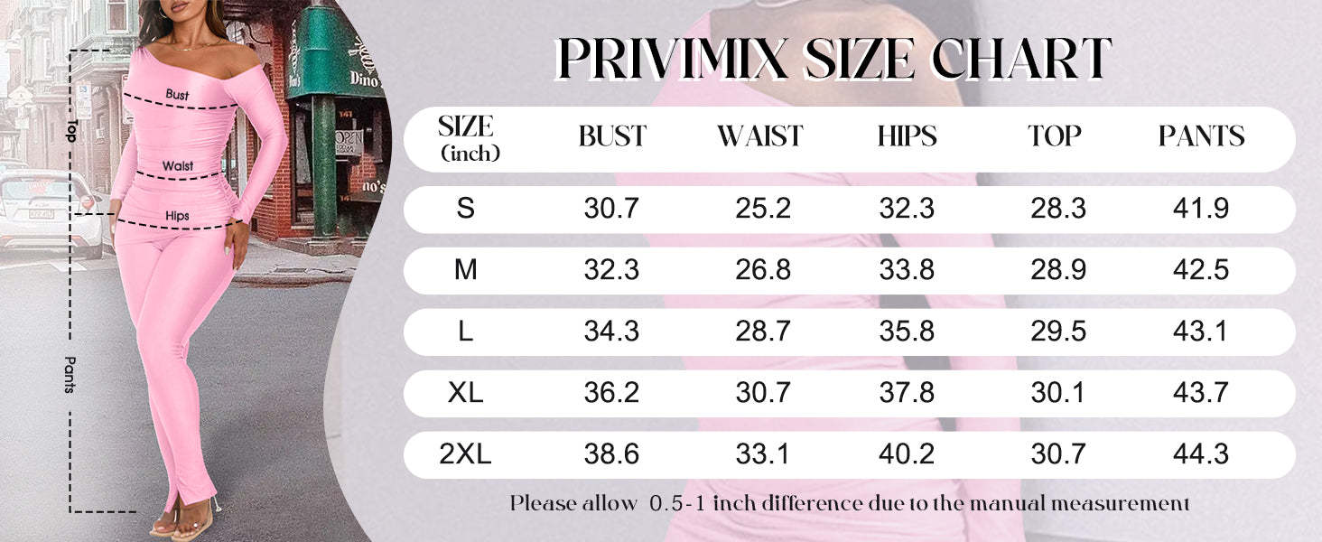 Two Piece One Shoulder Top Flared Pants