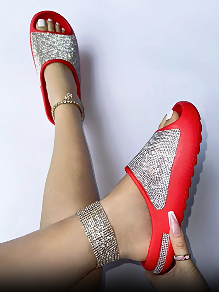 Sparkling Diamond EVA Slide