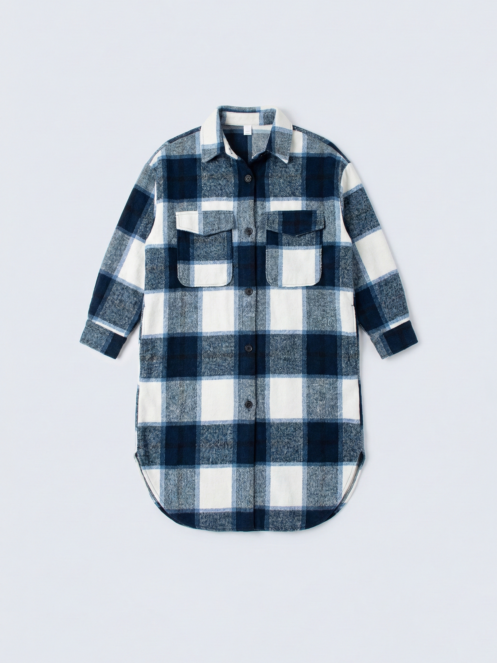 Patch Pocket Plaid Shirts