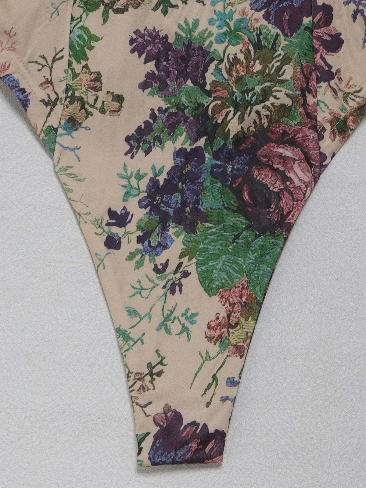 Two Pieces Print Lace-Up Cargo Pants Set