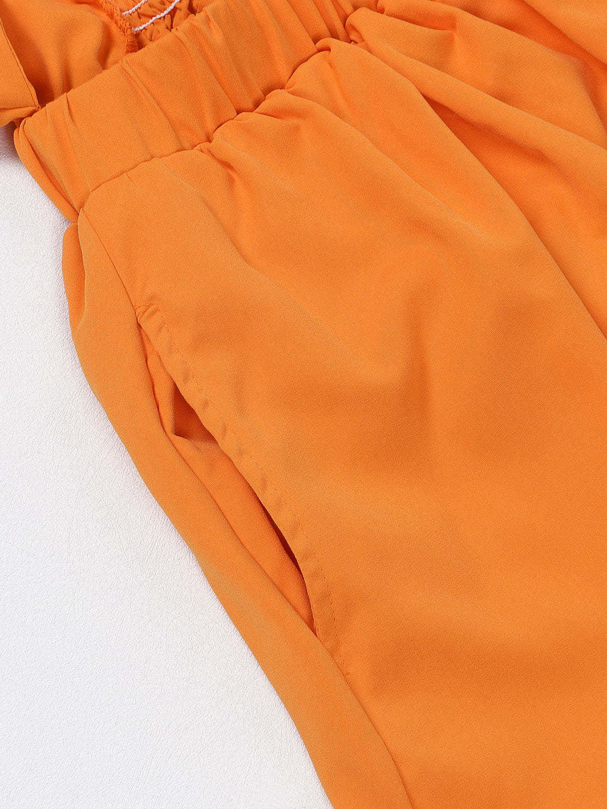 One-Shoulder Ruched Petal Cutout Dress