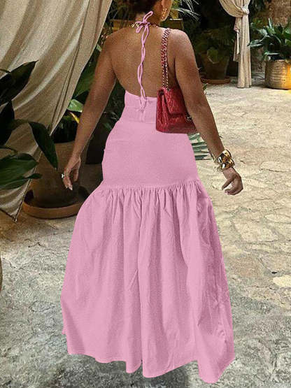 2 Piece Beach Maxi Skirt Sets