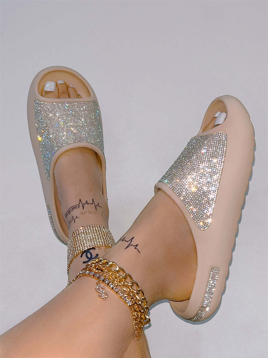 Sparkling Diamond EVA Slide