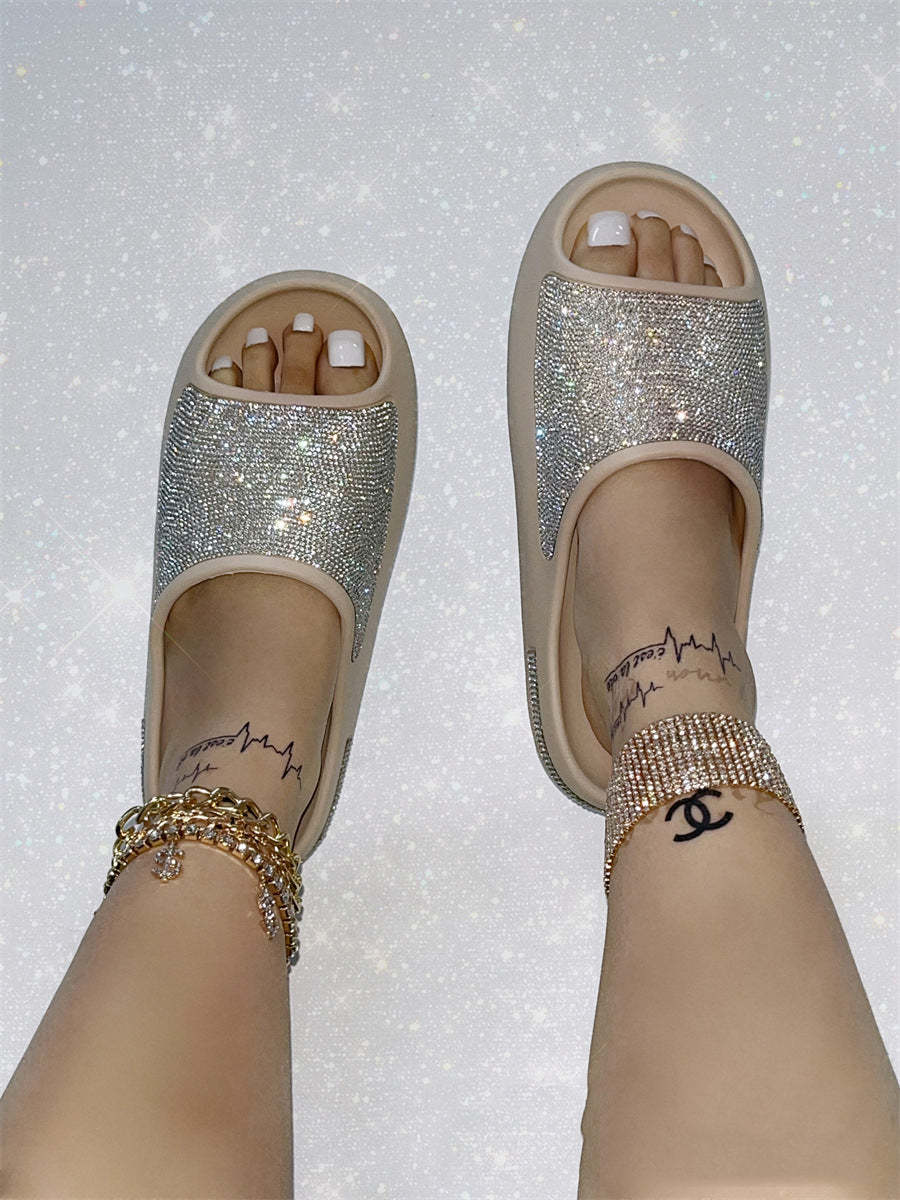 Sparkling Diamond EVA Slide