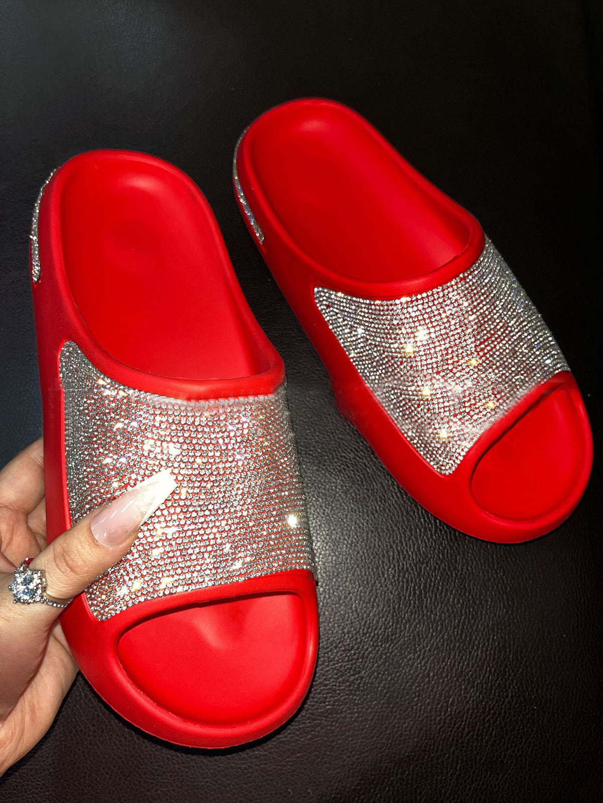 Sparkling Diamond EVA Slide
