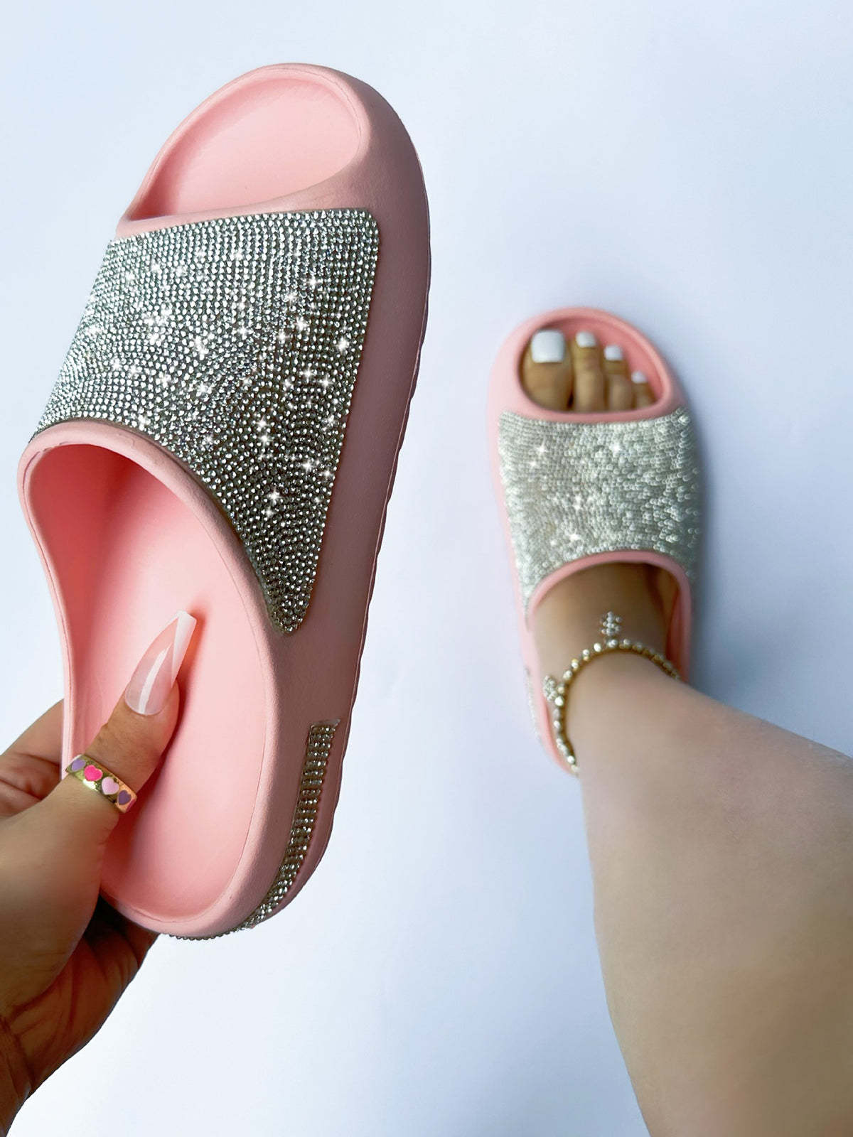 Sparkling Diamond EVA Slide