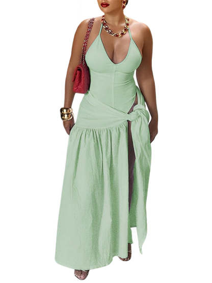 2 Piece Beach Maxi Skirt Sets
